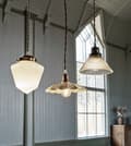 Pikkukuva 2 / 4: Pendant Lamp Gunilla Small Clear/Antique Brass