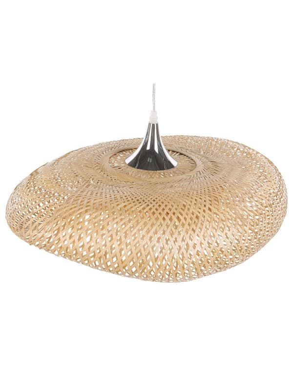 Taklampa Trä Bambu Trä Small Boho Design Pendellampa
