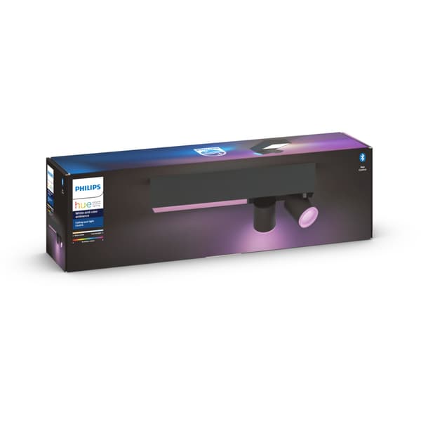 Philips Hue WCA Centris Spotlys 2x5.7W Sort