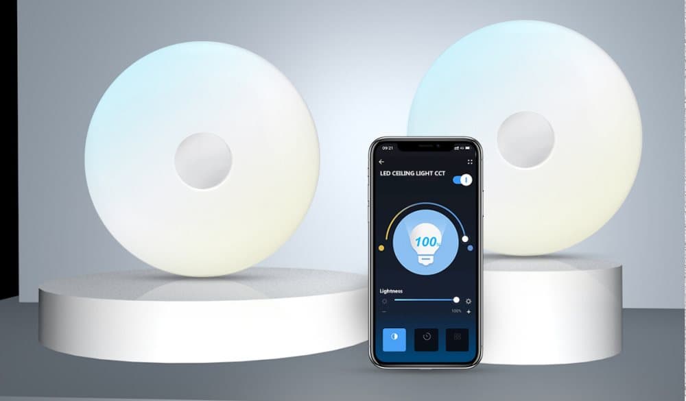 LED Plafond 18W WIFI CCT(3000K-6500K)