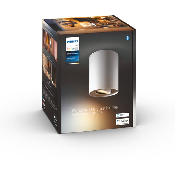 Philips Hue WA Pillar Enkel Spot Utvidelse 5W Hvit