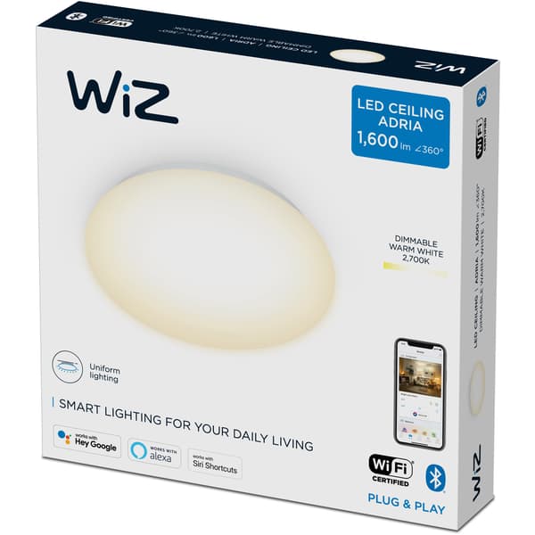 WiZ Adria W Taklampe 17W 2700K Dimbar Hvit