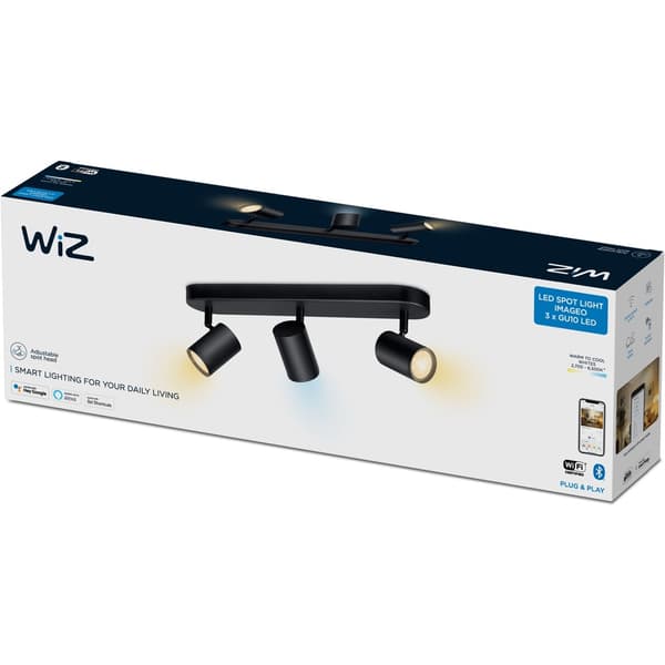 WiZ Imageo Spot WA 3x5W Sort