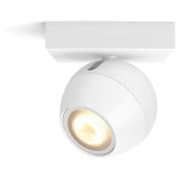 Philips Hue WA Buckram Utvidelse Enkel Spot 5W Hvit