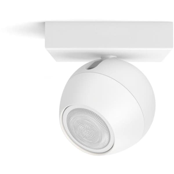 Philips Hue WA Buckram Utvidelse Enkel Spot 5W Hvit