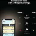 Miniatyrbilde 8 av 11: Philips Hue WA Buckram Utvidelse Enkel Spot 5W Hvit