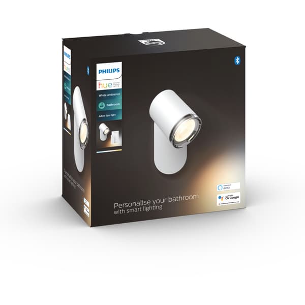Philips Hue WA Adore Enkel Spot 5W Hvit