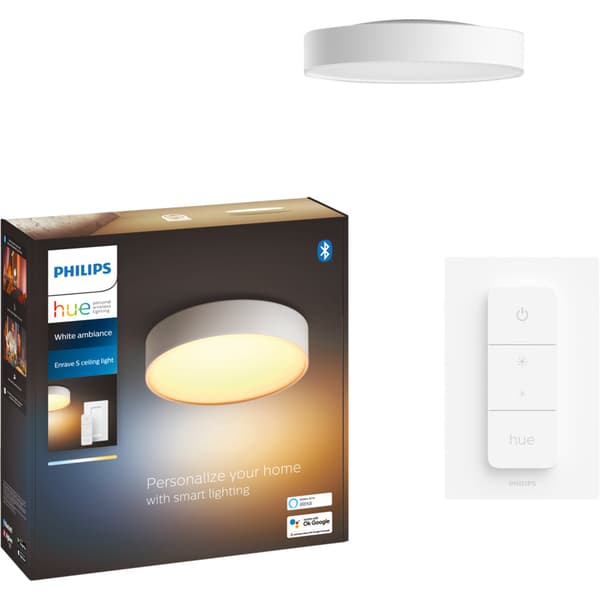 Philips Hue WA Enrave Small Taklampe Hvit