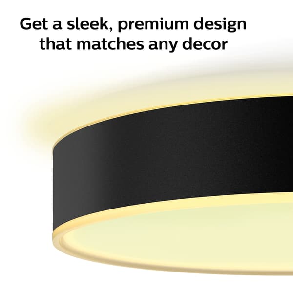 Philips Hue WA Enrave Small Taklampe Sort