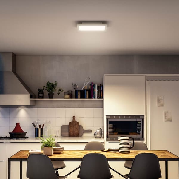 Philips Hue WA Aurelle Lyspanel Firkantet 30x30 24,5W Hvit