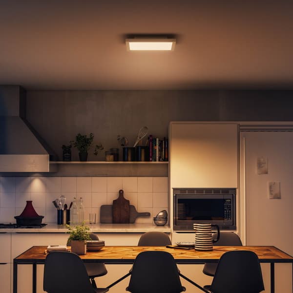 Philips Hue WA Aurelle Lyspanel Firkantet 30x30 24,5W Hvit