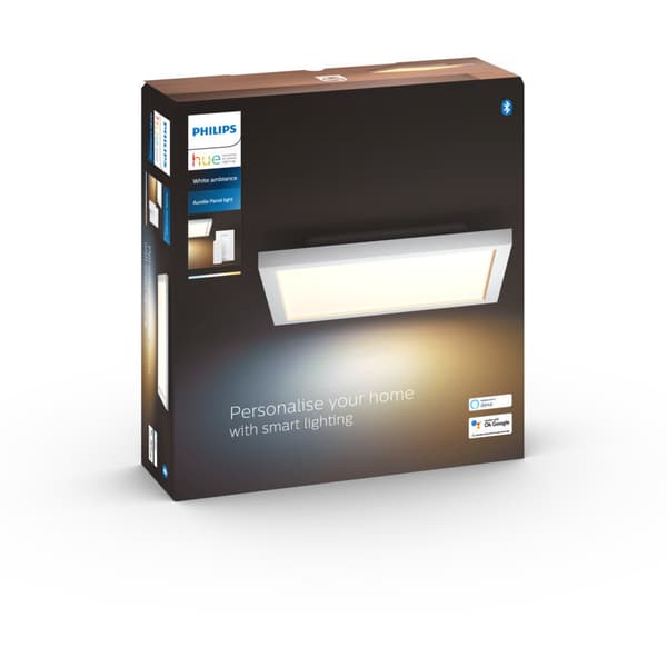 Philips Hue WA Aurelle Lyspanel Firkantet 30x30 24,5W Hvit