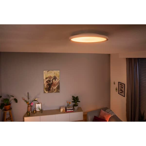Philips Hue WA Aurelle Lyspanel Rund 24,5W Hvit
