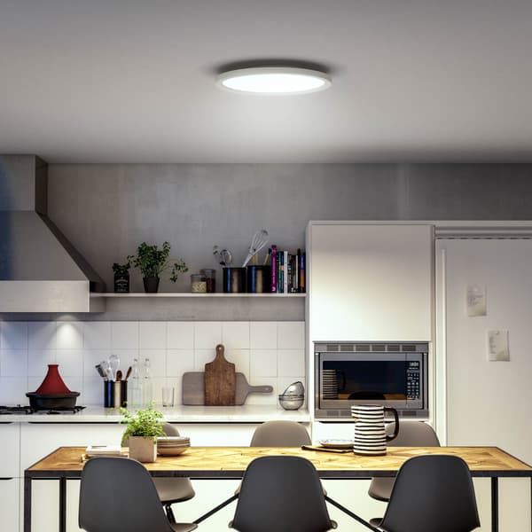 Philips Hue WA Aurelle Lyspanel Rund 24,5W Hvit