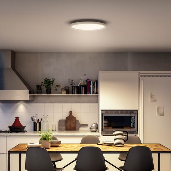 Philips Hue WA Aurelle Lyspanel Rund 24,5W Hvit