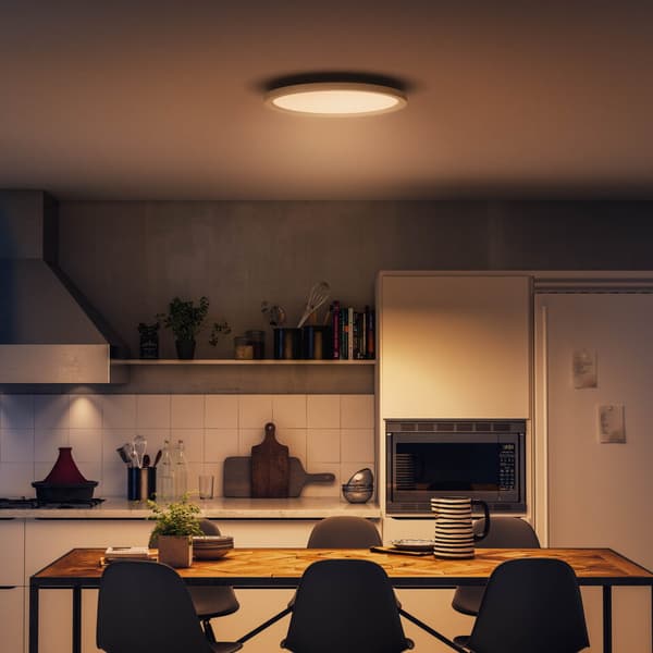 Philips Hue WA Aurelle Lyspanel Rund 24,5W Hvit