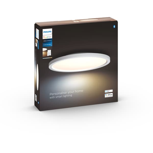 Philips Hue WA Aurelle Lyspanel Rund 24,5W Hvit