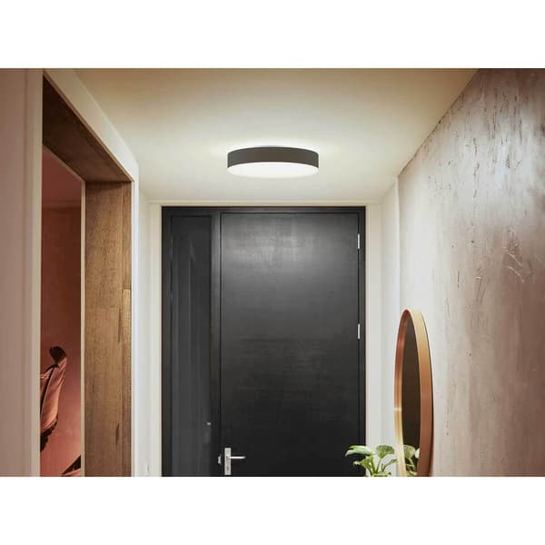 Philips Hue WA Enrave Medium Taklampe Sort