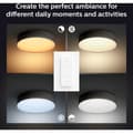 Miniatyrbilde 8 av 10: Philips Hue WA Enrave Medium Taklampe Sort