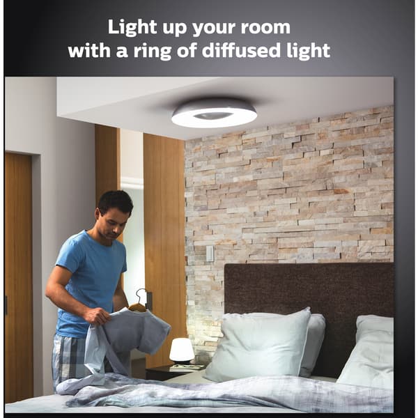 Philips Hue WA Still Taklampe Sort