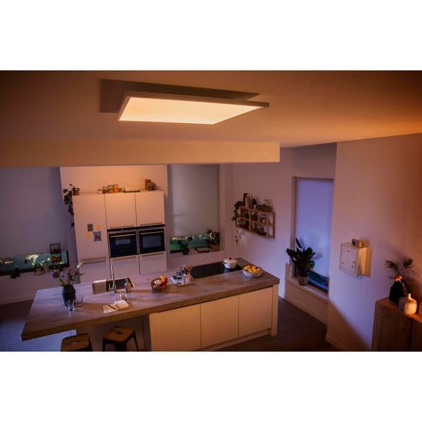 Philips Hue WA Aurelle Lyspanel Firkantet 60x60 46,5W Hvit