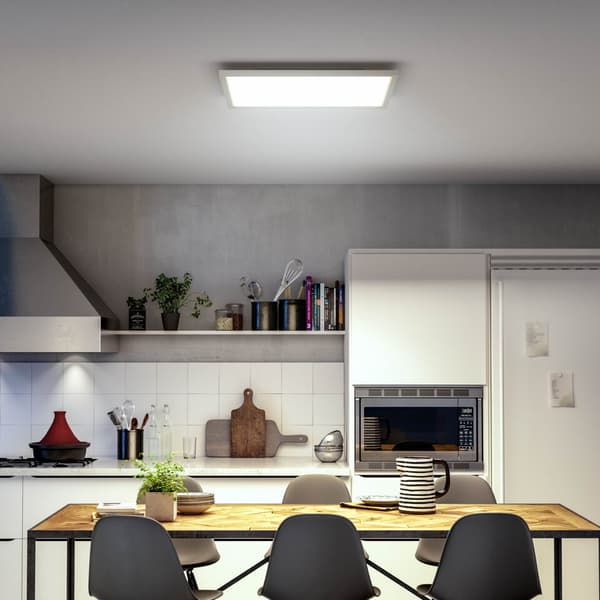 Philips Hue WA Aurelle Lyspanel Firkantet 60x60 46,5W Hvit