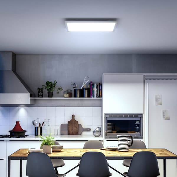 Philips Hue WA Aurelle Lyspanel Firkantet 60x60 46,5W Hvit