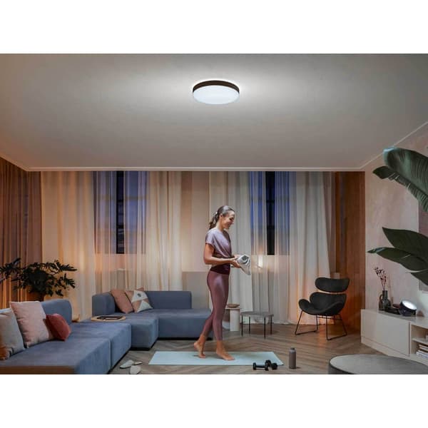 Philips Hue WA Enrave Large Taklampe Sort