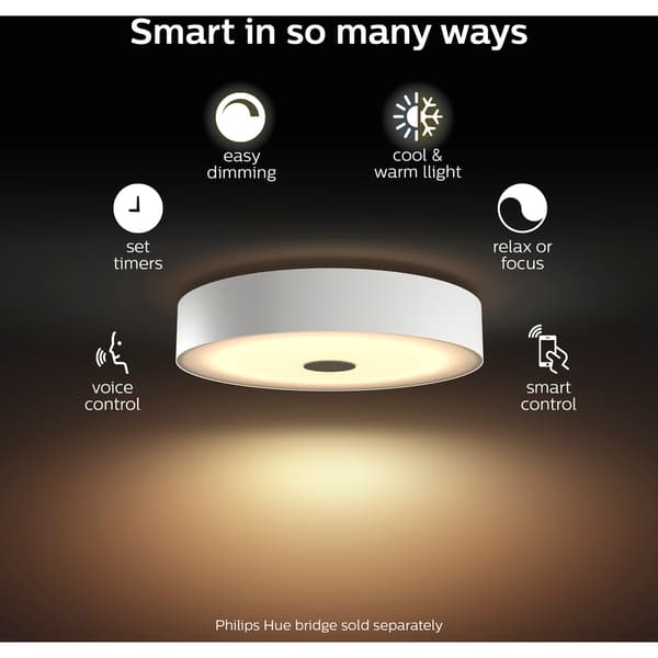 Philips Hue WA Fair Taklampe Hvit