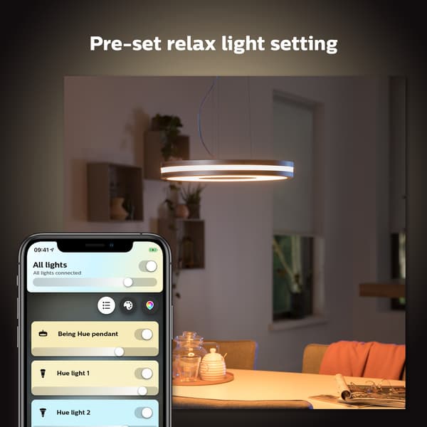 Philips Hue WA Being Pendellampe 33,5W Alu