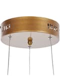 Miniatyrbild 7 av 9: Pendellampa Guld Aluminium Integrerad LED-ljus Nyhet Knutform Modern Glamourbelysning