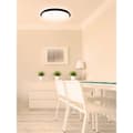 Miniatyrbild 3 av 4: Müller-Licht 21000071 Taro Round 40 LED-takbelysning 24 W Vit, Svart