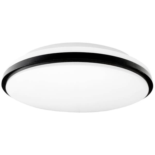 Müller-Licht 21000071 Taro Round 40 LED-takbelysning 24 W Vit, Svart