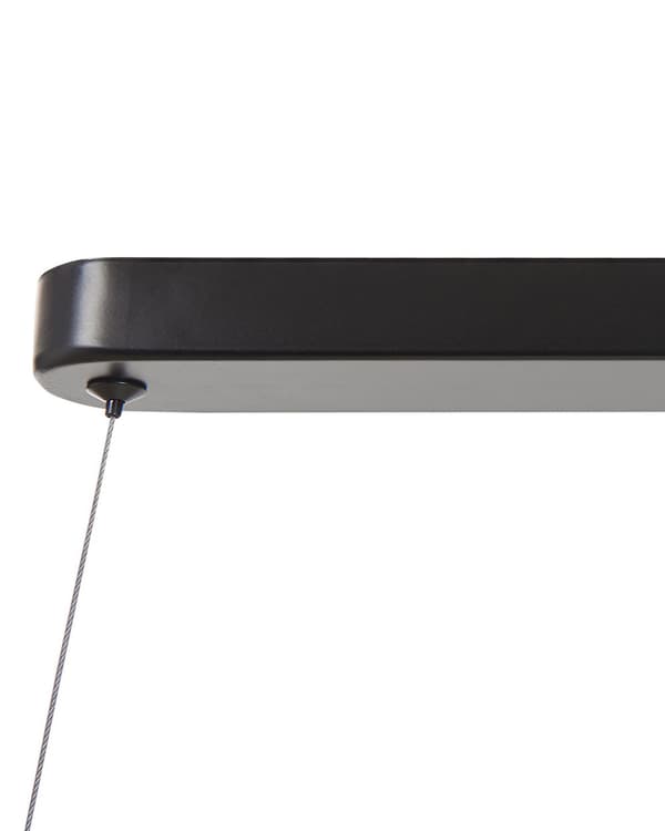 Taklampa Svart Järn Integrerad LED-ljus Spiralform Modern Belysning