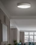Miniatyrbild 2 av 11: Taklampa Vit Järn Integrerade LED-lampor Rund form Dekorativ modern glamourbelysning