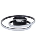 Miniatyrbild 8 av 11: Taklampa Svart Aluminium Järn Integrerade LED-lampor Rund Form Ringar Dekorativ Modern Glamour Belysning
