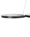 Miniatyrbild 6 av 9: Hängande Lampa Svart Aluminium 5 Integrerade LED-ringar Modern Belysning
