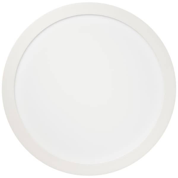BRILLIANT lampe Abie LED loftpanel 40cm hvid | 1x 24W LED integreret, (1900lm, 2700-6200K) | Skala A ++ til E | Styres med fjernbetjening