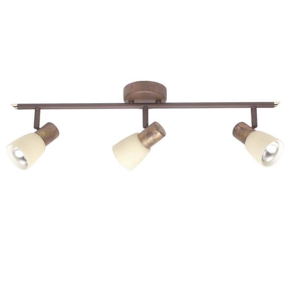 BRILLIANT lampe Luca spotrør 3-flammer gammelt kobber / champagne | 3x R50, E14, 40W, egnet til reflektorlamper (medfølger ikke) | Skala A ++ til E |