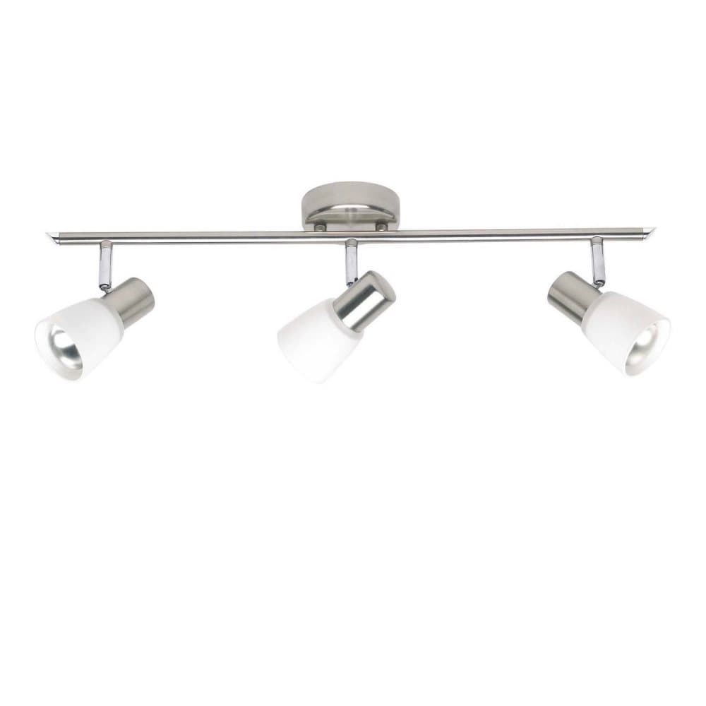 BRILLIANT lampa Luca spot tub 3-flammar järn / krom / vit | 3x R50, E14, 40W, lämplig för reflektorlampor (ingår ej) | Skala A ++ till E | Svängbara h