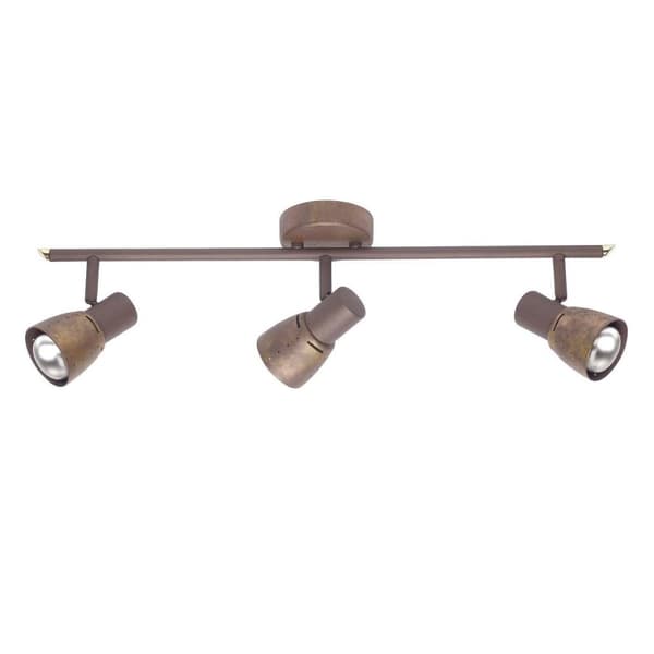 BRILLIANT lampe Lava spotrør 3-flammer gammelt kobber | 3x R50, E14, 40W, egnet til reflektorlamper (medfølger ikke) | Skala A ++ til E | Drejelige ho