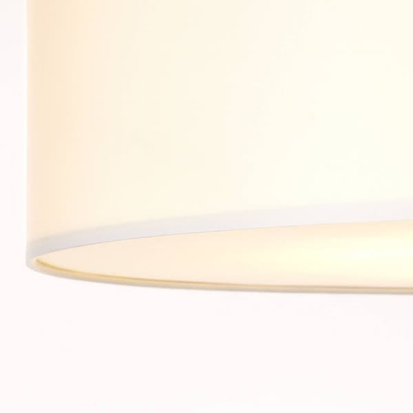 BRILLIANT lampe Andria loftslampe 70cm hvid / krom | 6x A60, E27, 46W, egnet til normale lamper (medfølger ikke) | Skala A ++ til E | Velegnet til LED