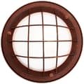 Pikkukuva 4 / 11: BRILLIANT lampuu Typhoon seinä- ja kattovalaisin 29 cm ruosteenvärinen / valkoinen | 1x A60, E27, 40W, sopii normaaleille lampuille (ei sisälly) | Ast