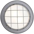 Miniatyrbillede 3 af 11: BRILLIANT lampe Typhoon væg- og loftlampe 34 cm grå beton / hvid | 2x A60, E27, 30W, egnet til normale lamper (medfølger ikke) | Skala A ++ til E | Ve