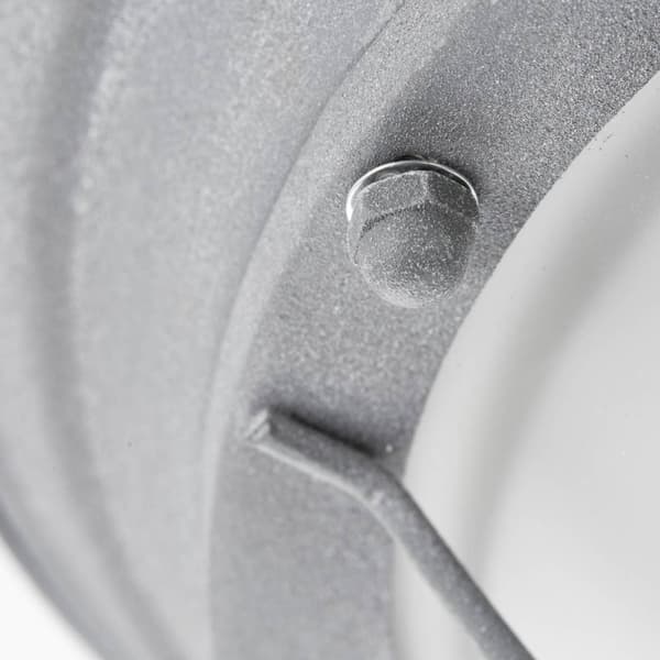 BRILLIANT lampe Typhoon væg- og loftlampe 34 cm grå beton / hvid | 2x A60, E27, 30W, egnet til normale lamper (medfølger ikke) | Skala A ++ til E | Ve