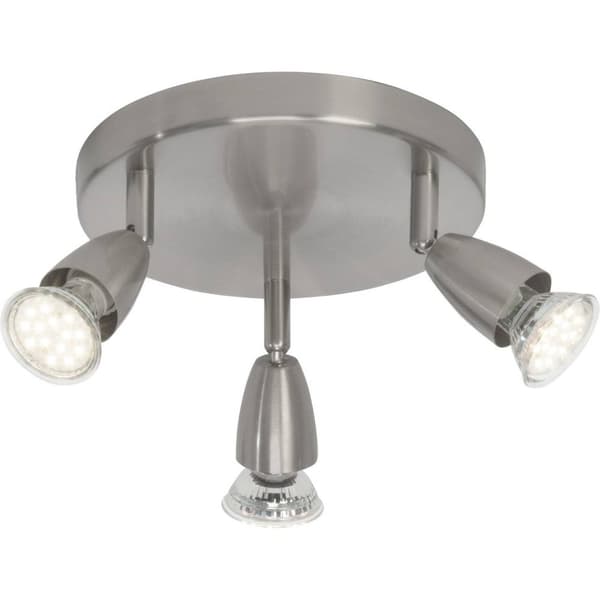 BRILLIANT lampe Amalfi LED rund spotlight 3-flammer jern | 3x LED-PAR51, GU10, 3W LED-reflektorlamper inkluderet, (250lm, 3000K) | Skala A ++ til E |