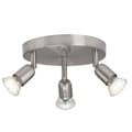 Miniatyrbillede 1 af 6: BRILLIANT lampe Loona LED rund spotlight 3-flammer jern | 3x LED-PAR51, GU10, 3W LED-reflektorlamper inkluderet, (250lm, 3000K) | Skala A ++ til E | D