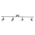 Miniatyrbild 1 av 2: BRILLIANT lampa Wesley LED spotrör 4-flammar järn / krom | 4x LED-PAR51, GU10, 5W LED-reflektorlampor ingår, (380lm, 3000K) | Skala A ++ till E | Arma