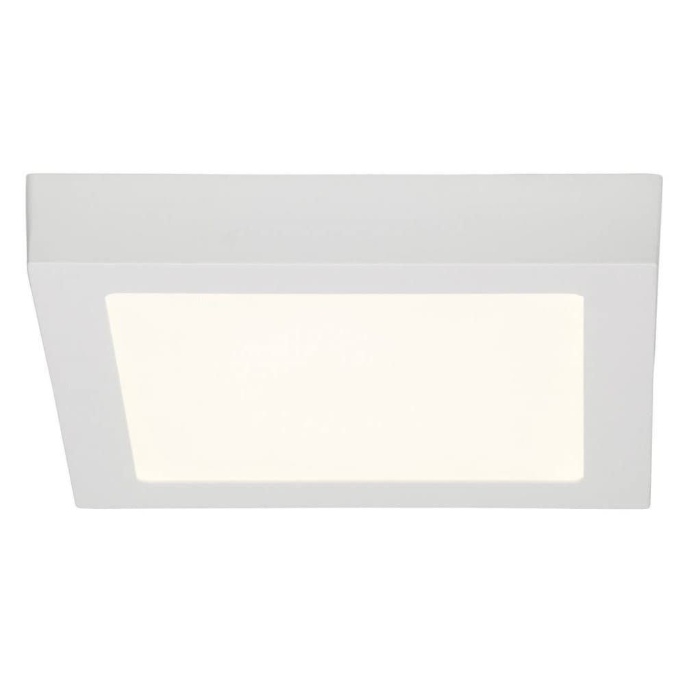 BRILLIANT lampa Jarno LED ytmonterad ljus 23x23cm vit | 1x 18W LED integrerad (SMD), (1510lm, 3000K) | Skala A ++ till E | Tidlös design och bästa LED