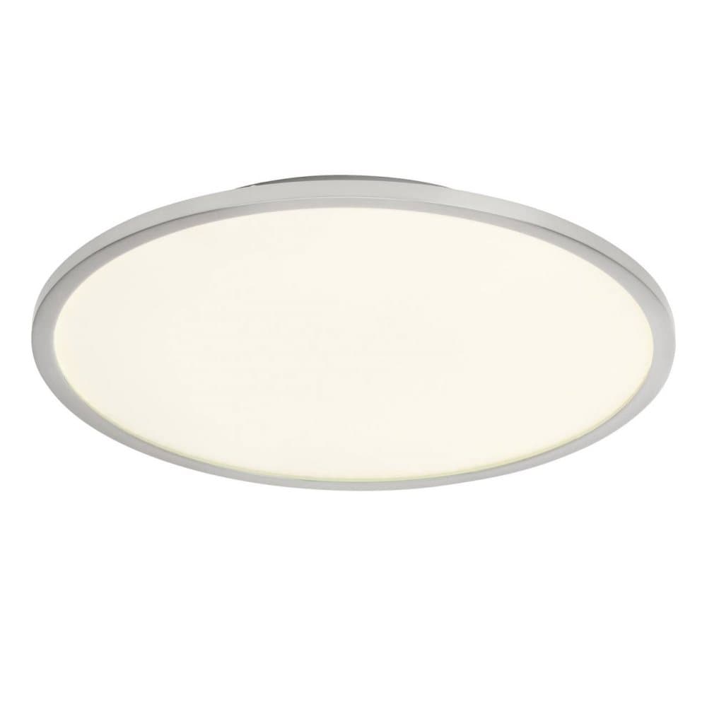 BRILLIANT lampa Ceres LED takpanel 35cm järn / vit easyDim | 1x 20W LED integrerad, (2000lm, 3000K) | Skala A ++ till E | Flytande utseende tack vare